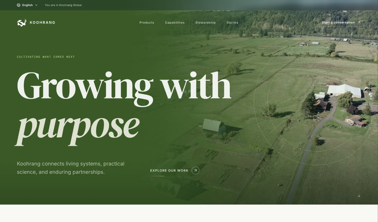 Koohrang homepage